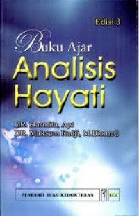 Buku Ajar Analisis Hayati Edisi 3