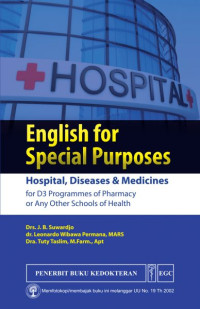 Image of English for Special Purposes : Hospital, Diseases & Medicines