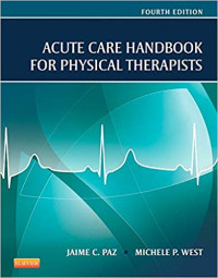 Image of Acute Care Handbook for Physical Therapists
