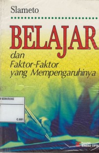 Image of Belajar dan Faktor faktor yang Mempengaruhinya