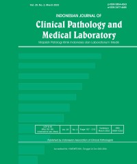 Image of Indonesian Journal of Clinical Pathology and Medical Laboratory : Majalah Patologi Klinik Indonesia dan Laboratorium Medik Volume 29 Issue 2