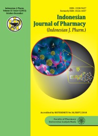 Image of Indonesian Journal of Pharmacy Volume 33 Issue 4