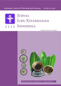 Image of Jurnal Ilmu Kefarmasian Indonesia Volume 20 Issue 1