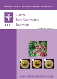 Image of Jurnal Ilmu Kefarmasian Indonesia Volume 21 Issue 2