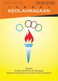Image of Jurnal Keolahragaan Volume 11 Issue 2