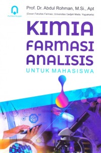 Image of Kimia Farmasi Analisis : Untuk Mahasiswa