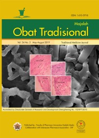 Image of Majalah Obat Tradisional Volume 24 Nomor 2