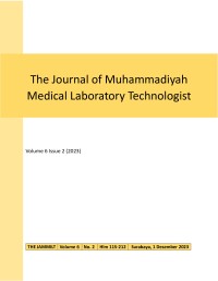 Image of The Journal of Muhammadiyah Medical Laboratory Technologist Volume 6 Issue 2