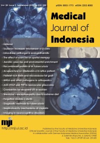 Image of Medical Journal of Indonesia Volume 28 Issue 3