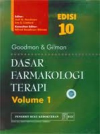 Image of Goodman and Gilman Dasar Farmakologi Terapi Edisi 10 Volume 1