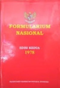 Image of Formularium Nasional Edisi Kedua