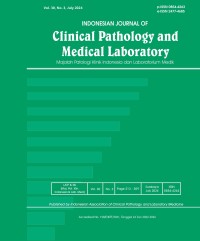 Image of Indonesian Journal of Clinical Pathology and Medical Laboratory : Majalah Patologi Klinik Indonesia dan Laboratorium Medik Volume 30 Issue 3