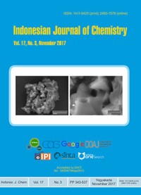 Image of Indonesian Journal of Chemistry Volume 17 Nomor 3