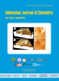 Image of Indonesian Journal of Chemistry Volume 18 Nomor 3