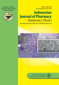 Image of Indonesian Journal of Pharmacy Volume 32 Issue 4