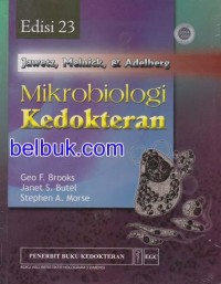 Image of Mikrobiologi kedokteran Jawetz, Melnick, dan Adelberg Edisi 23