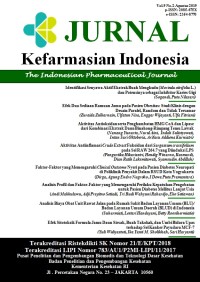 Image of Jurnal Kefarmasian Indonesia (The Indonesian Pharmaceutical Journal) Volume 9 Issue 2