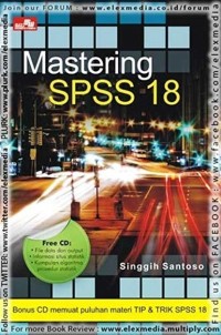 Image of Mastering SPSS 18