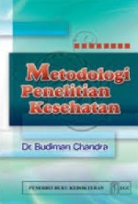 Image of Metodologi Penelitian Kesehatan