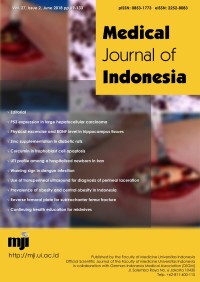 Image of Medical Journal of Indonesia Volume 27 Issue 2