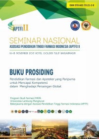 Image of Pendidikan Farmasi dan Apoteker yang Paripurna Untuk Mencapai Kompetensi dalam Menghadapi Persaingan Global