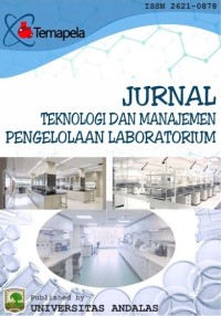 Image of Jurnal Teknologi dan Manajemen Pengelolaan Laboratorium Volume 4 Issue 1